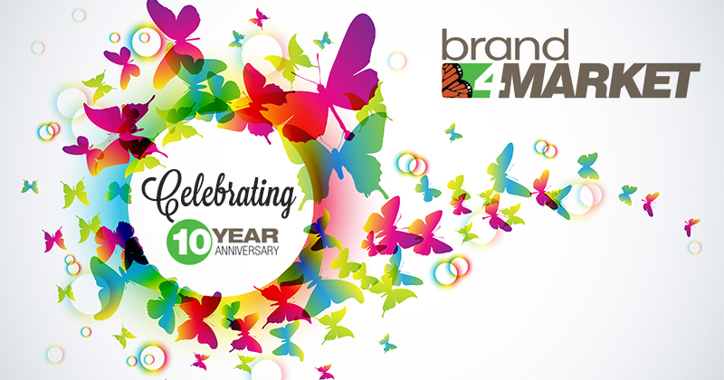 Celebrating 10 years Brand4Market